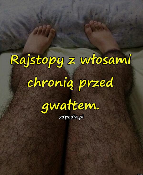 Rajstopy z włosami chronią przed gwałtem