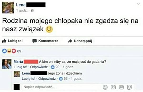 - Rodzina mojego chłopaka nie zgadza się na nasz związek