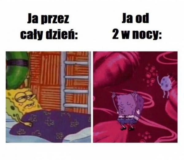 Samopoczucie w dzień i w nocy