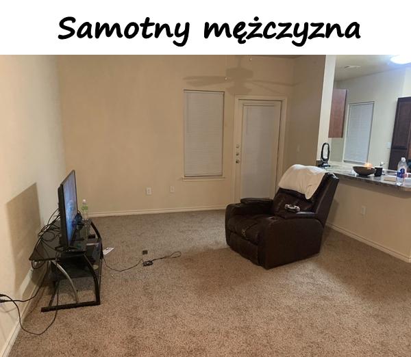 Samotny mężczyzna