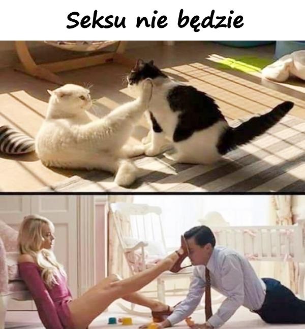 Seksu nie będzie