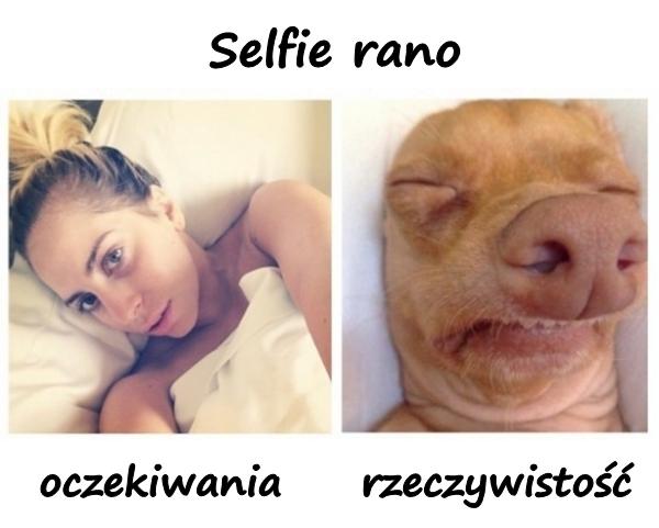 Selfie rano