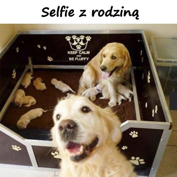 Selfie z rodziną