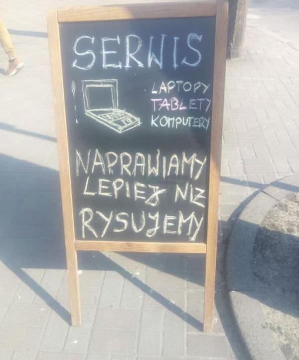 Serwis: laptopy, tablety, komputery. Naprawiamy lepiej niż