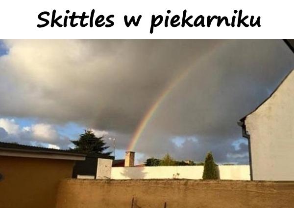 Skittles w piekarniku