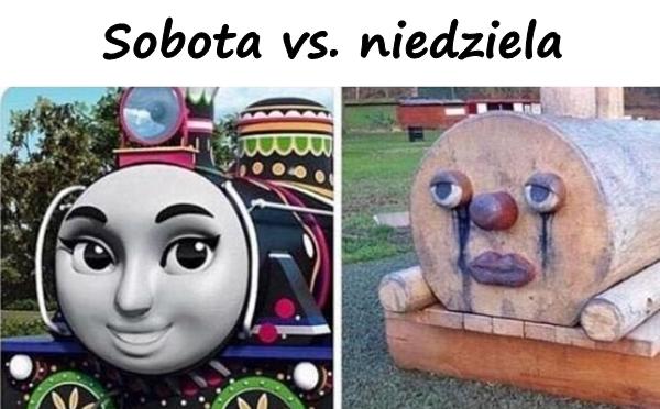 Sobota vs. niedziela