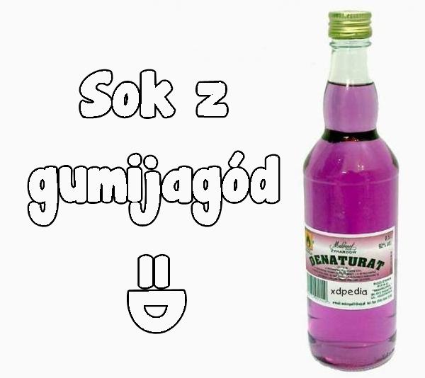 Sok z gumijagód =D