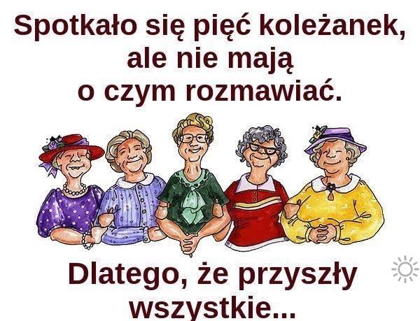 Spotkały się pięć koleżanek, ale nie mają o czym rozmawiać