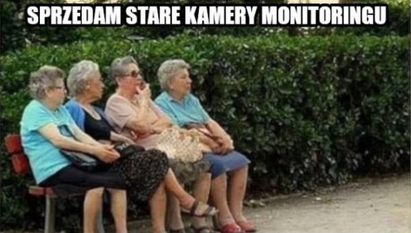 Sprzedam stare kamery monitoringu