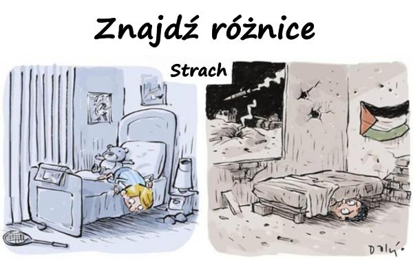 Strach - Znajdź różnice