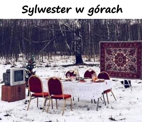 Sylwester w górach