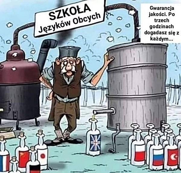 Szkoła języków obcych. Gwarancja jakości, po trzech