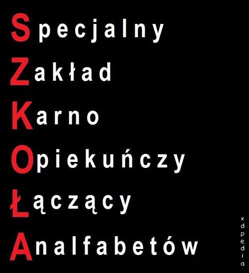 Szkoła - Specjalny Zakład Karno Opiekuńczy Łączący