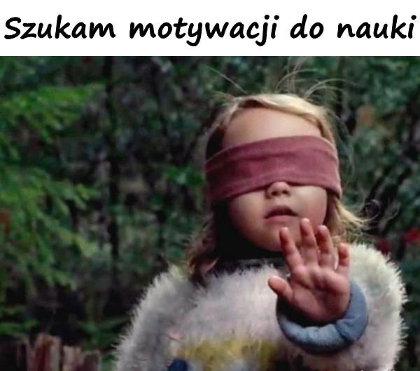 Szukam motywacji do nauki