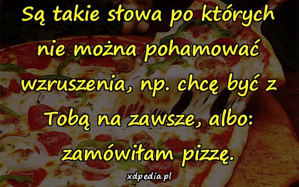 Są takie słowa po których nie można pohamować wzruszenia