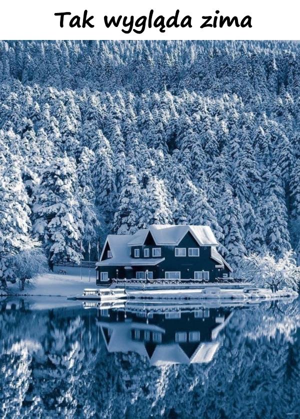Tak wygląda zima