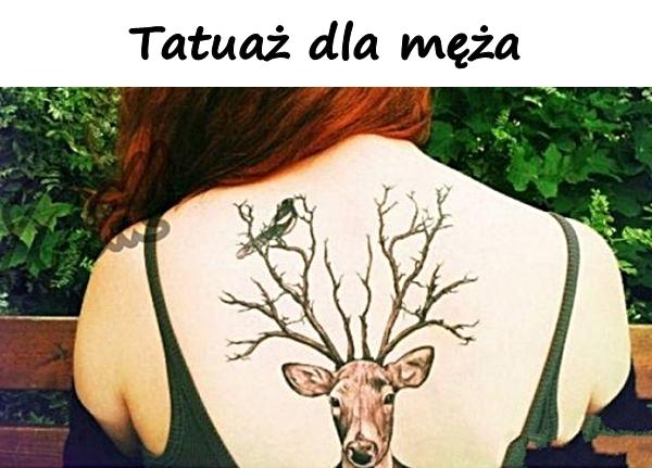 Tatuaż dla męża
