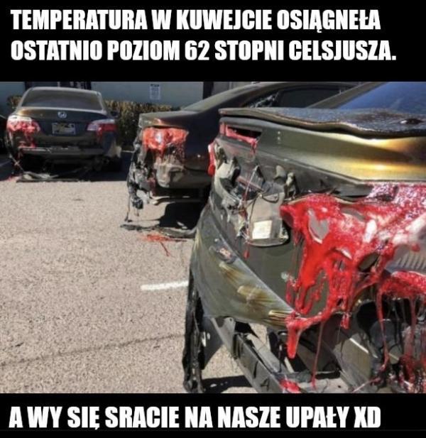 Temperatura w Kuwejcie osiągnęła ostatnio poziom 62 stopni