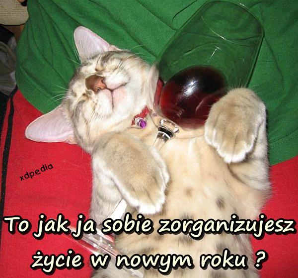 To jak ja sobie zorganizujesz życie w nowym roku