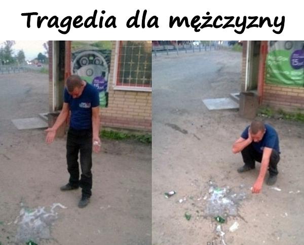 Tragedia dla mężczyzny