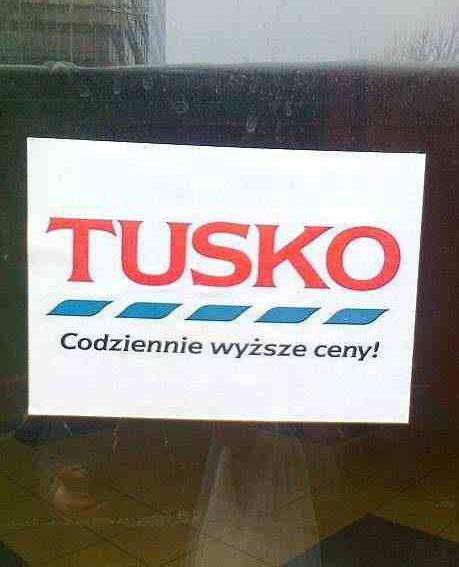 Tusko Codziennie wyższe ceny