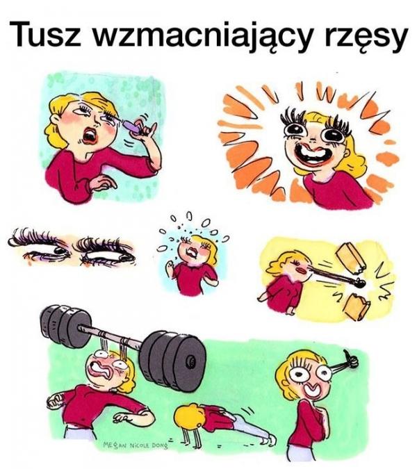 Tusz wzmacniający do rzęs