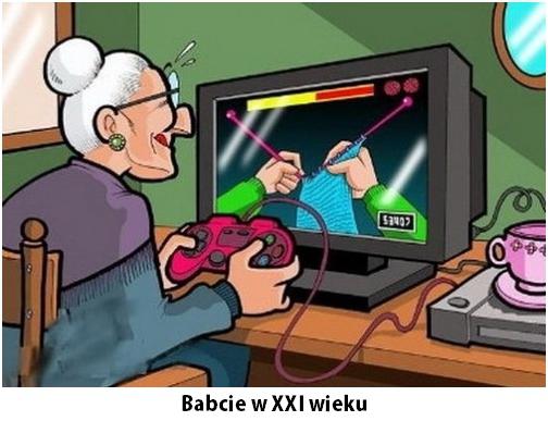 Twoja babcia też szydełkuje na playstation