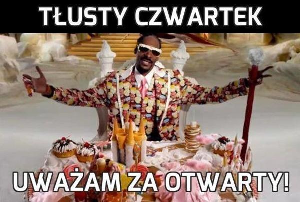 Tłusty Czwartek uważam za otwarty