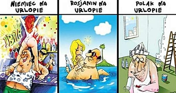 Urlop - Niemiec, Rosjanin i Polak