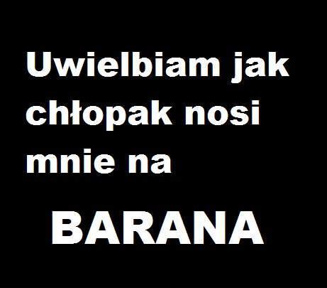 Uwielbiam jak chłopak nos mnie na barana