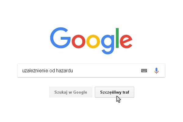 Uzależnienie od hazardu w google