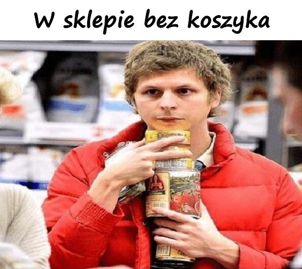 W sklepie bez koszyka