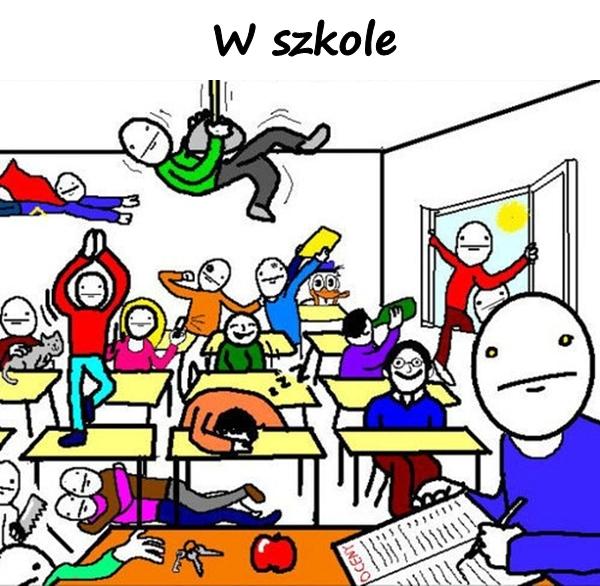 W szkole