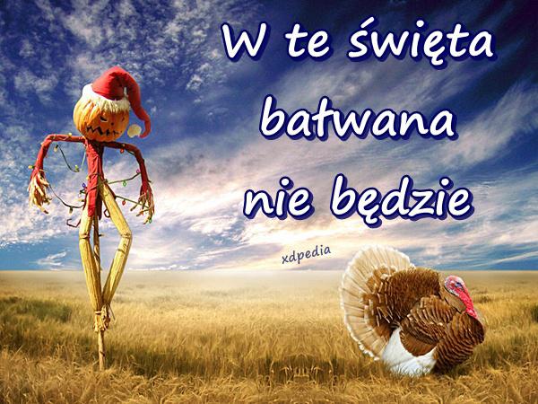 W te święta bałwana nie będzie