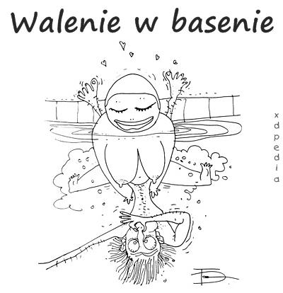 Walenie w basenie