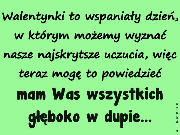 Walentynki to wspaniały dzień, w którym możemy wyznać nasze