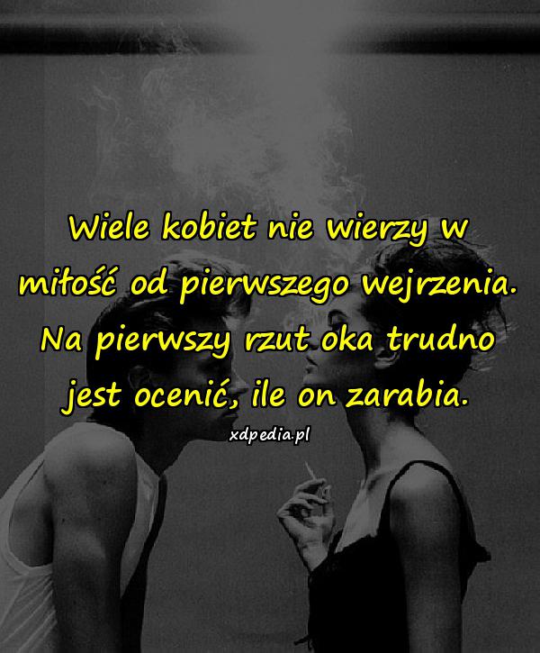 Wiele kobiet nie wierzy w miłość od pierwszego wejrzenia