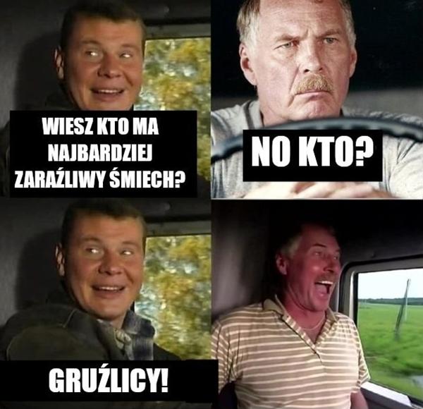 - Wiesz kto ma najbardziej zaraźliwy śmiech? - No kto