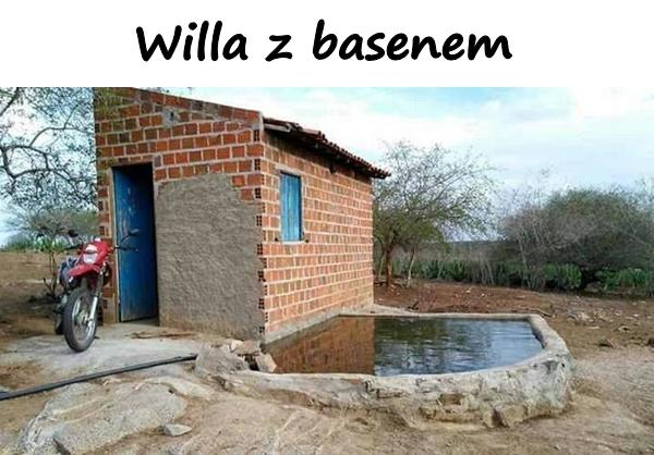 Willa z basenem