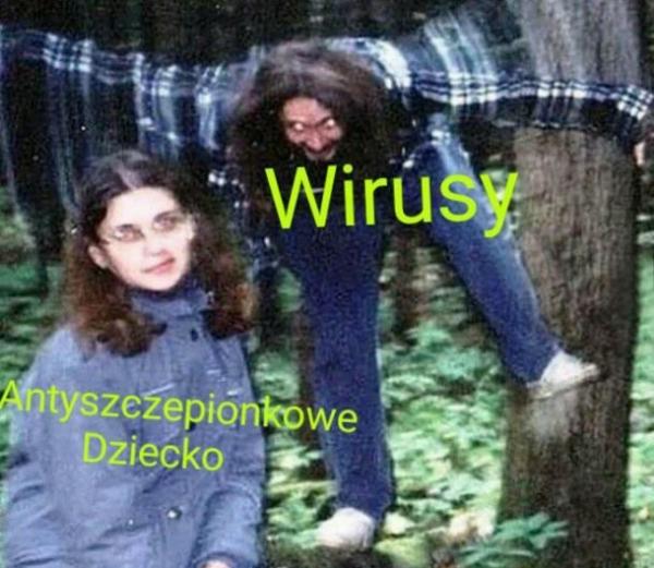 Wirusy vs. antyszczepionkowe dziecko