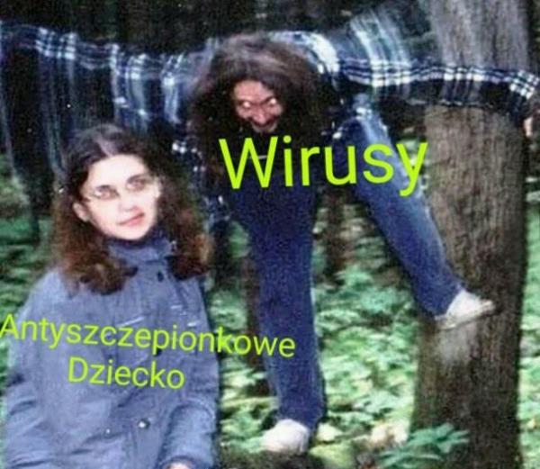 Wirusy vs. antyszczepionkowe dziecko