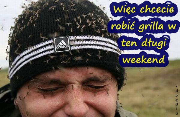Więc chcecie robić grilla w ten długi weekend