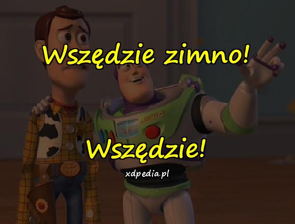 Wszędzie zimno! Wszędzie