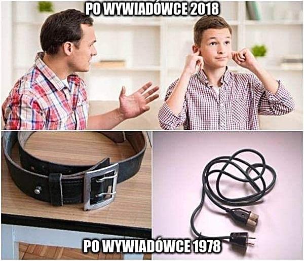 Wywiadówka kiedyś i dziś