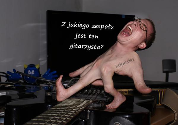 Z jakiego zespołu jest ten gitarzysta