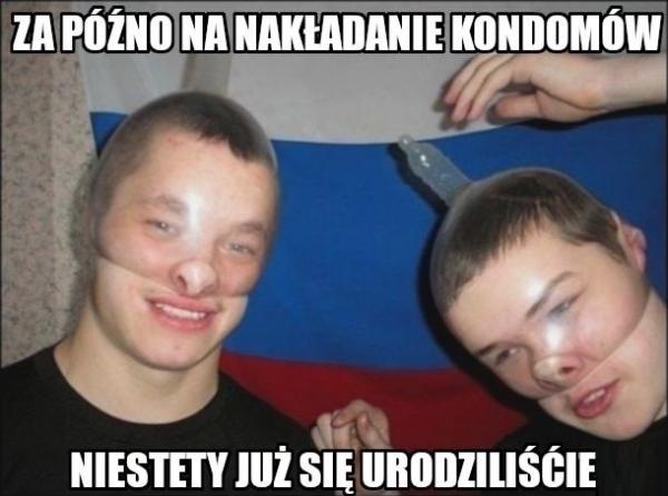 Za późno na nakładanie kondomów, niestety już się