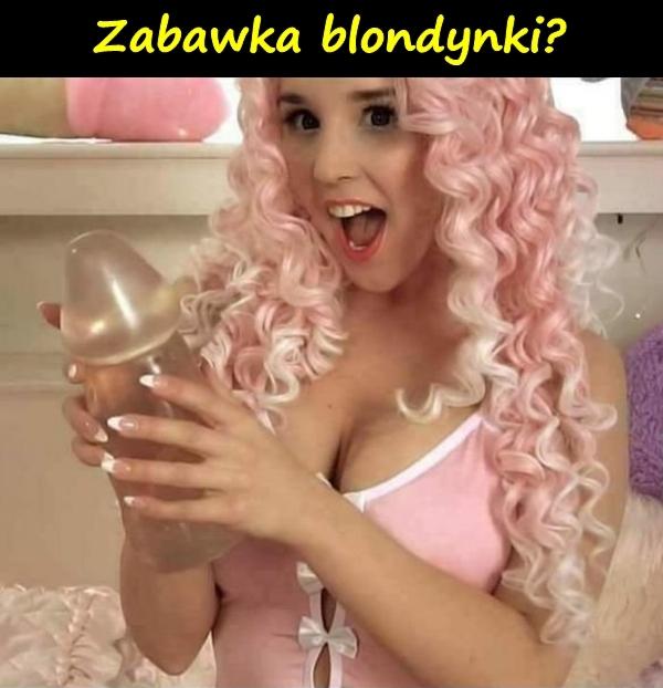 Zabawka blondynki