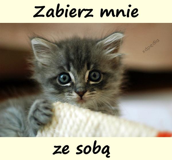 Zabierz mnie ze sobą