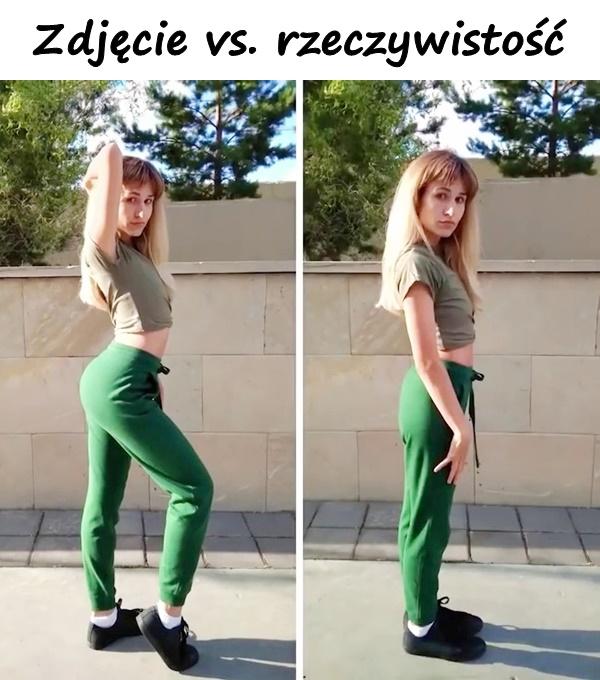 Zdjęcie vs. rzeczywistość