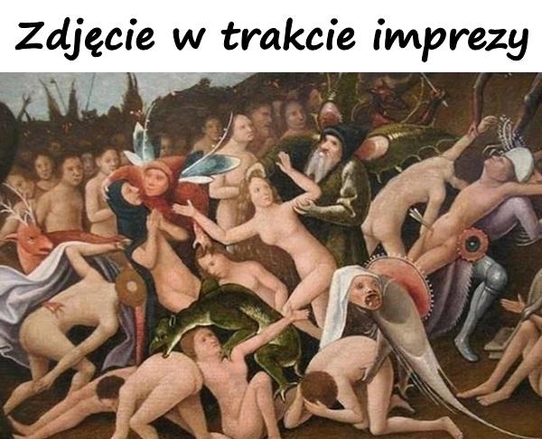 Zdjęcie w trakcie imprezy